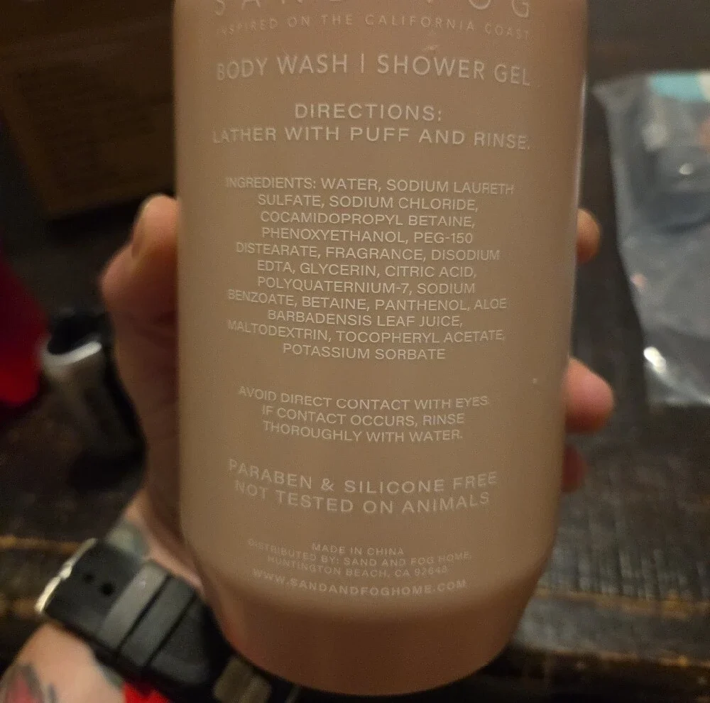 SAND+FOG Bloom Body Wash — 32 Oz